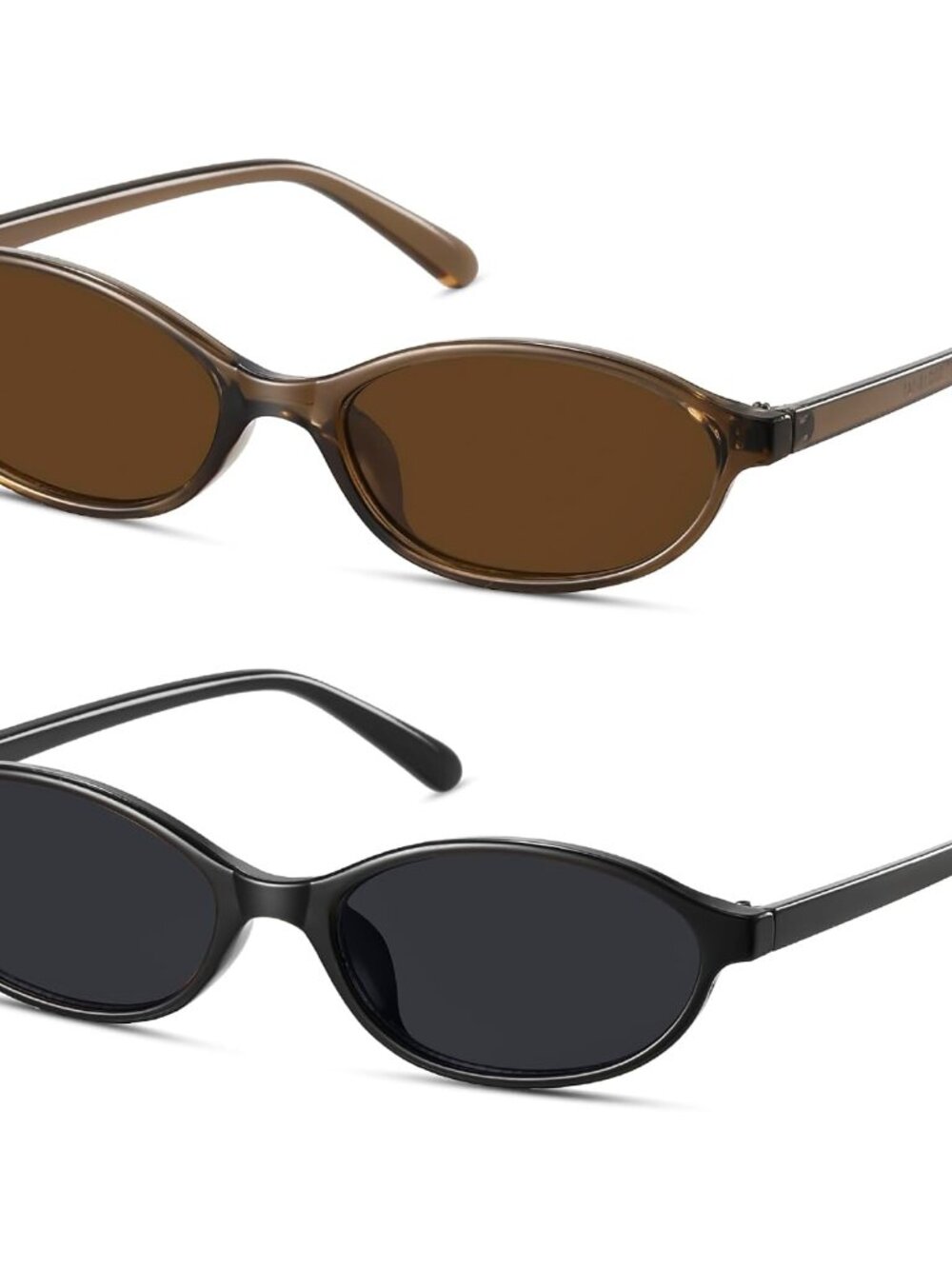 Trendy Small Cat Eye Sunglasses Set with UV Protection - Stylish Women's Eyewear